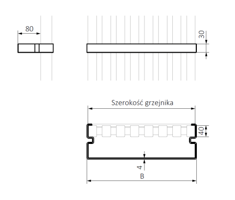 Reling Belt 40 - belt reling rys.tech