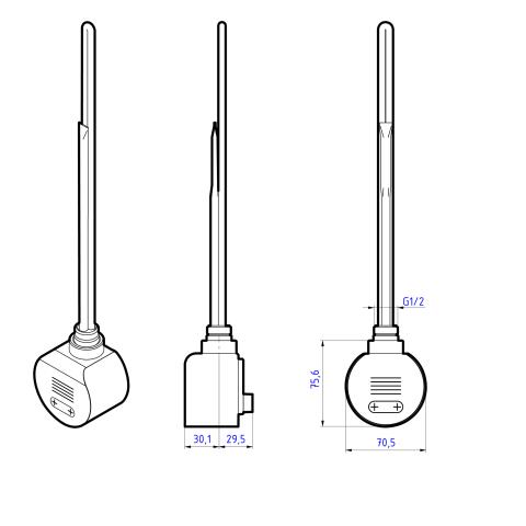 VEO - rep031-03-1666 tem-sterownik grzalki z kablem